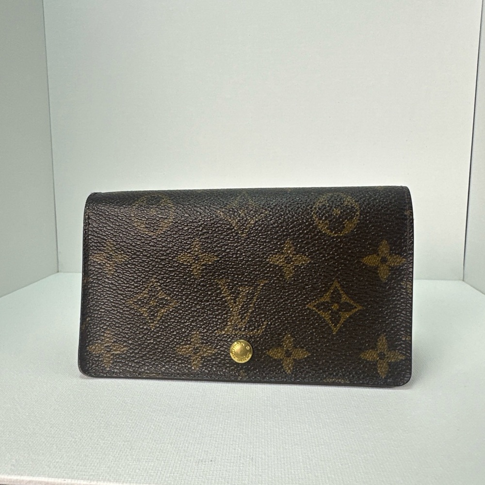Louis Vuitton Dark Brown Monogram Wallet